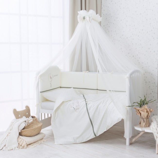 КПБ "LE PETIT BEBE", молочно-оливковый 3 пр., Арт. ПБ3-01.1 КПБ "LE PETIT BEBE", молочно-оливковый 3 пр., Арт. ПБ3-01.1